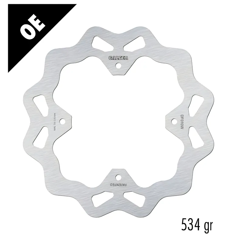 Online Kaufen Bremsscheibe Galfer DF010W WAVE® mit ECE R90 Zulassung, starr hinten 220x4mm für Honda CRF L FX Vigor, HM CRE F X Baja NX Dominator XR R SLR CRM Derapage Competition 125 - Bj. 1988 - 2023