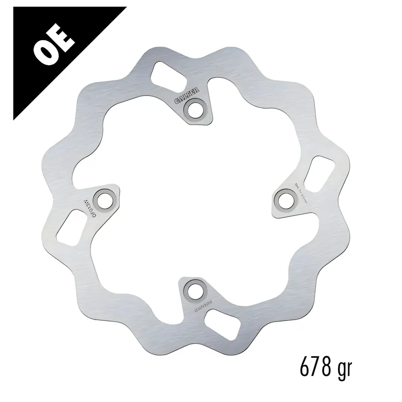 Bremsscheibe Galfer DF013W WAVE® mit ECE R90 Zulassung, starr hinten 220x5mm für Honda CBR R RR Fireblade FES Pantheon VTR F Firestorm SP-2, Triumph Daytona Super III TT SP-1 Top-Preis