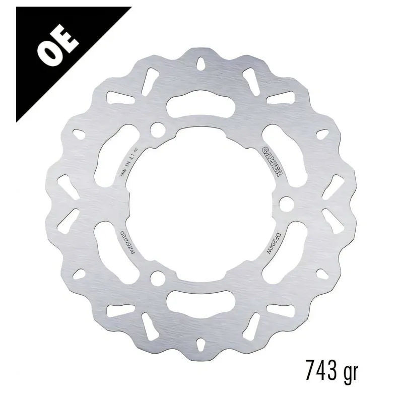 Bremsscheibe Galfer DF204W WAVE® mit ECE R90 Zulassung, starr hinten 220x4,6mm für Kawasaki Z SL Ninja R 125 - 300 ccm Bj. 2008 - 2023 Begrenztes Angebot