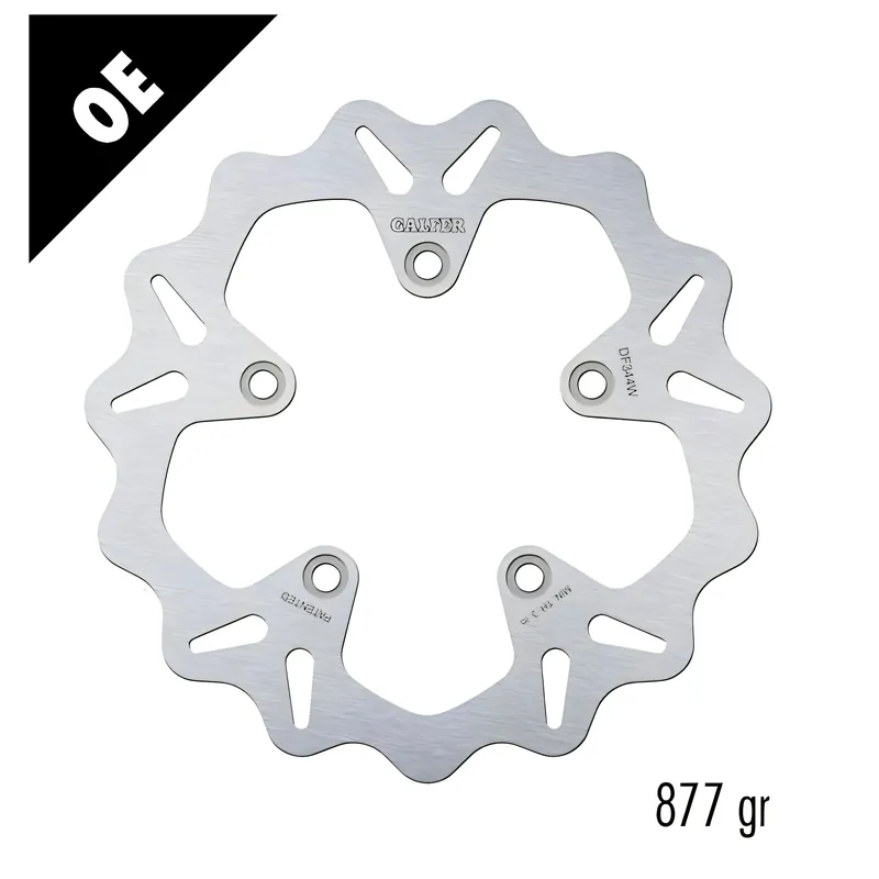 Wochenendangebot Bremsscheibe Galfer DF344W WAVE® mit ECE R90 Zulassung, starr vorne 260x4,5mm für Suzuki AN Burgman 250 / 400 ccm