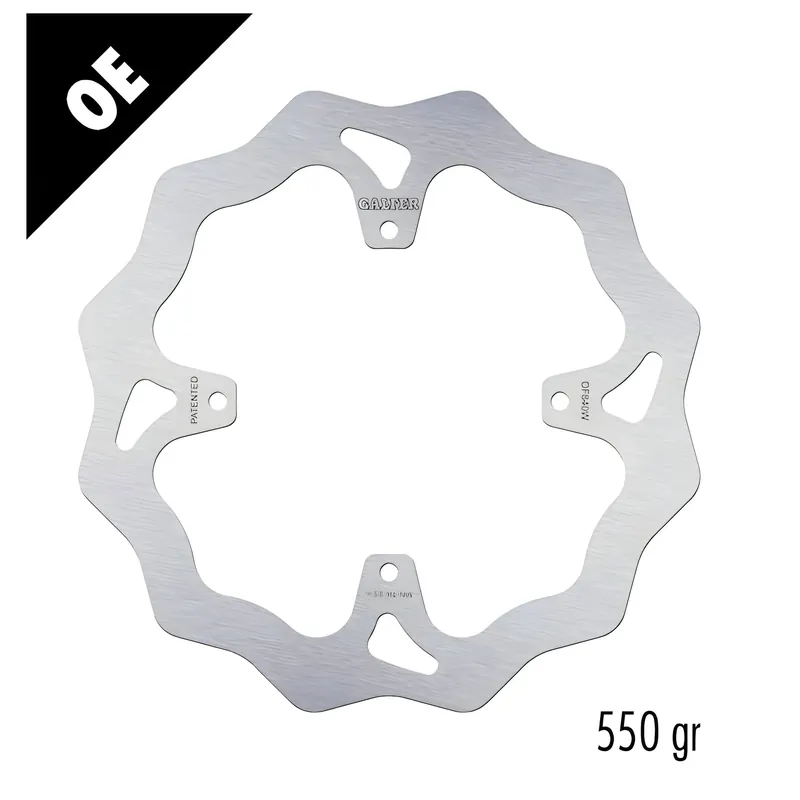 Schneller Versand Bremsscheibe Galfer DF840W WAVE® mit ECE R90 Zulassung, starr hinten 240x4mm für TM EN F 125 - 660 ccm Bj. 2015 - 2024