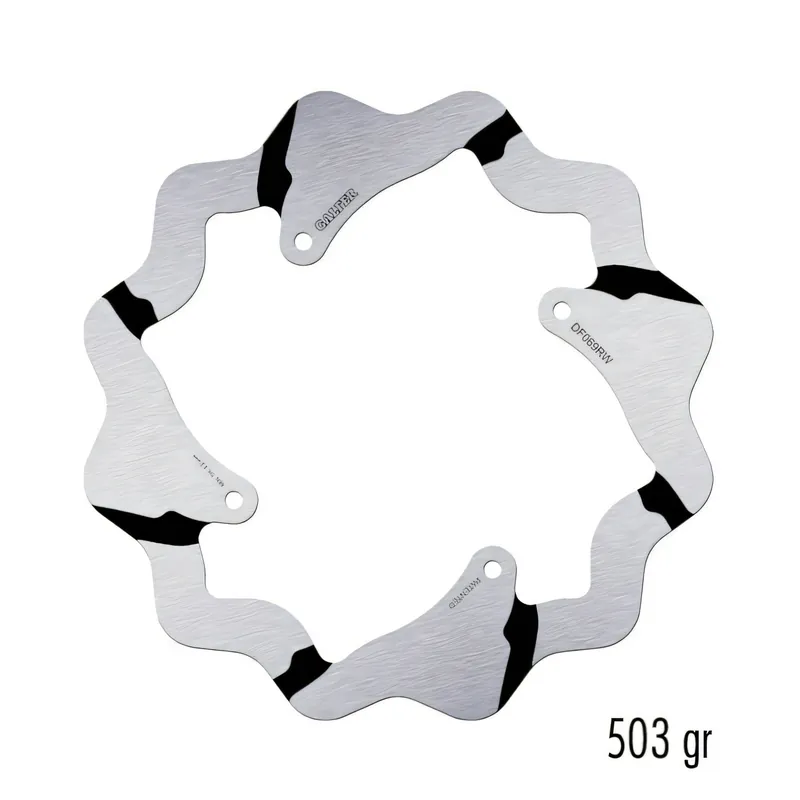 Sonderaktion Bremsscheibe Galfer DF069RW WAVE® Racing Grooved mit ECE R90 Zulassung, starr hinten 240x3,5mm für Honda CR R CRF X RX, HM CRE F 125 - 500 ccm Bj. 2002 - 2024