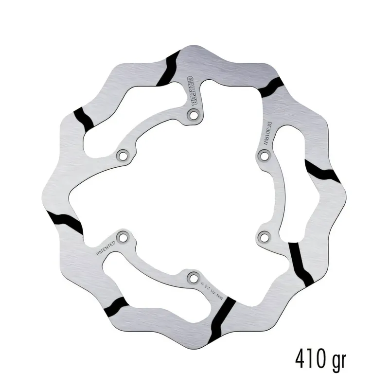 Highlight Bremsscheibe Galfer DF301RW WAVE® Racing Grooved mit ECE R90 Zulassung, starr vorne 250x3mm für Suzuki RM, Yamaha WR F YZ 426 125 - 450 ccm Bj. 1985 - 2017
