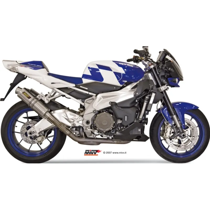 Auspuffanlage Mivv SLIP-ON Titan GP Sport für Aprilia RSV Tuono 1000 ccm Bj. 2002 - 2005 Bestseller