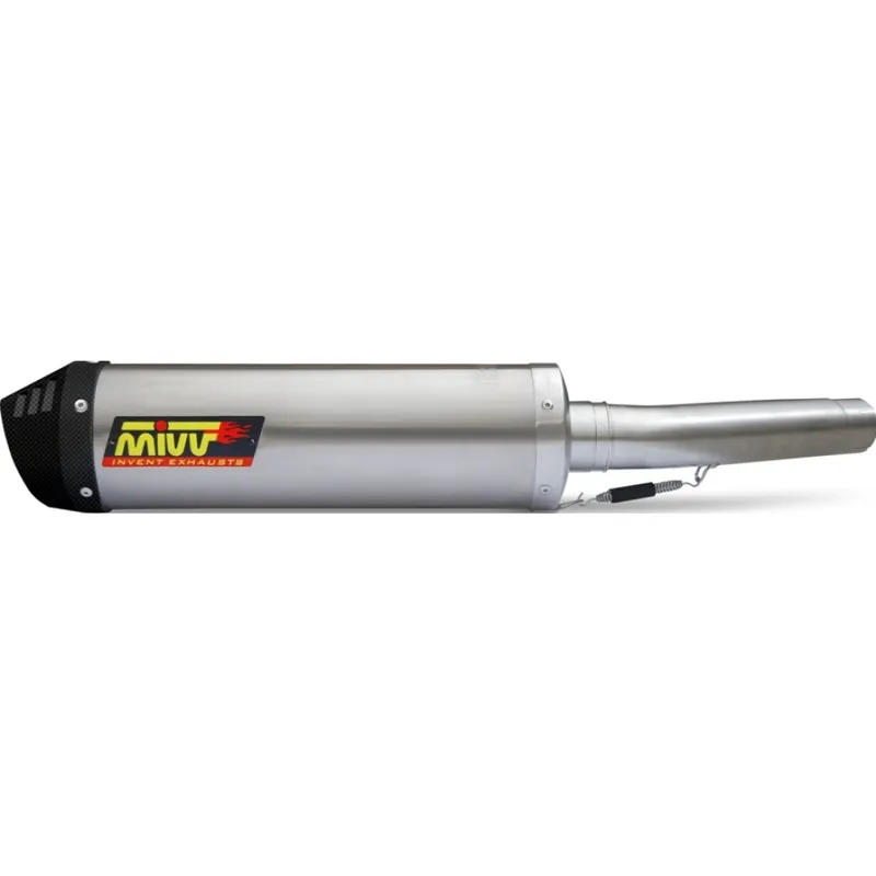 Online Kaufen Auspuffanlage Mivv SLIP-ON Titan mit Carbon Kappe Oval Sport für Suzuki GSX FA F / GSF Bandit N S 1250 ccm Bj. 2007 - 2016