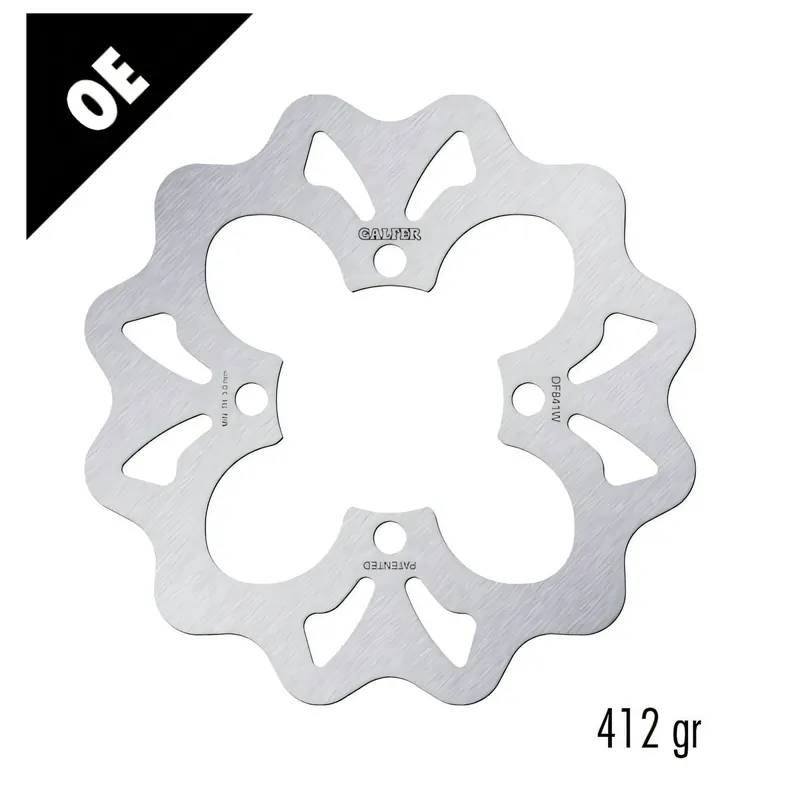 Begrenztes Angebot Bremsscheibe Galfer DF841W WAVE® mit ECE R90 Zulassung, starr vorne 200x3,5mm (2 benötigt) für Yamaha YXR Rhino YFM Grizzly Hunter 700 ccm
