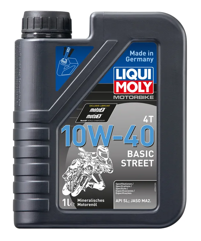 Liqui Moly Motoröl 4T 10W-40 Basic Street 3044 1L Neu Im Sortiment