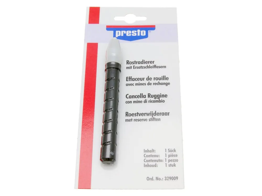 Sonderangebot Rostradierer Presto mit 2 Ersatzschleiffasern