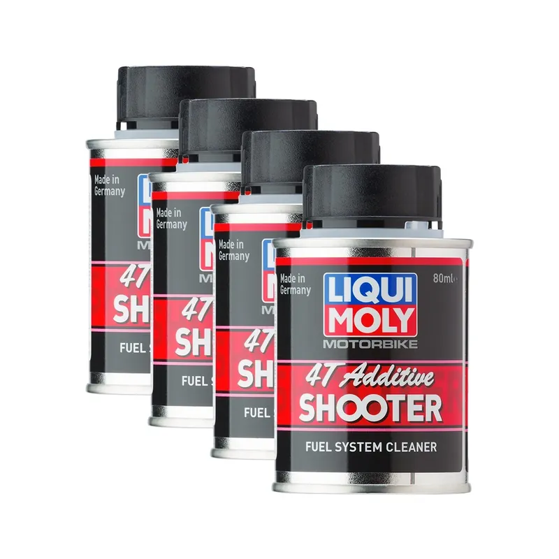 4x Liqui Moly 3824 Motorbike 4T Motorrad Shooter Benzin Additiv Schutz 80ml Schneller Versand