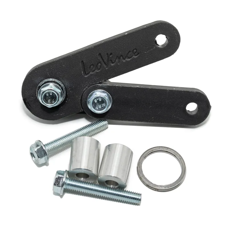 Mega-Angebot Auspuffhalterung LeoVince Auspuff-Ersatzteil Haltesatz, Aluminium