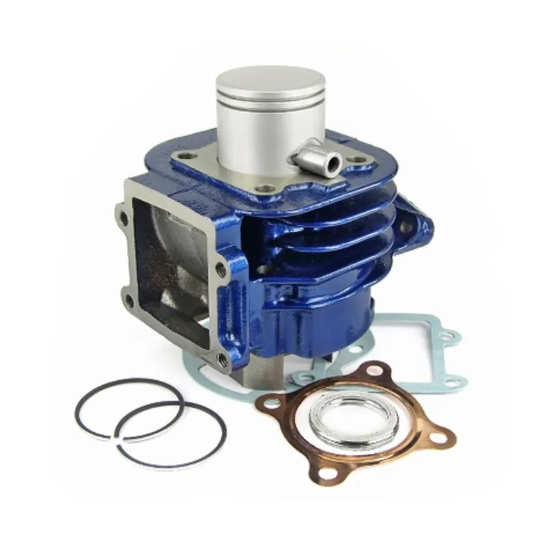 Garantierte Lieferung Zylinder Kit komplett Carenzi Sport 50ccm Grauguss für Yamaha Booster / BWs / Stunt ( Minarelli stehend )