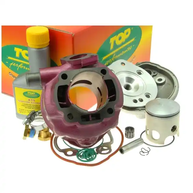 Zylinderkit TopPerformances DuePlus 70ccm, mit modularen Zylinderkopf für Minarelli liegend LC Ausverkauf