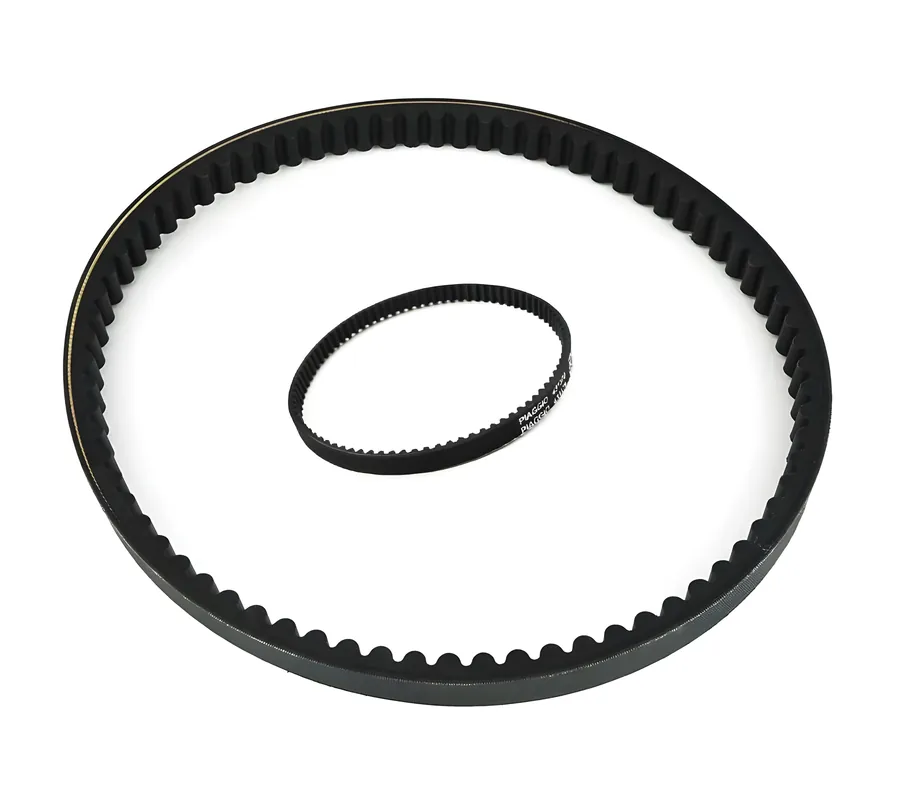 Top-Seller SET Keilriemen & Riemen Ölpumpe Piaggio Gilera 125 + 150 2T für Piaggio Typhoon Skipper, Gilera Runner FX Hexagon TPH Aprilia SR SP LX Italjet Dragster