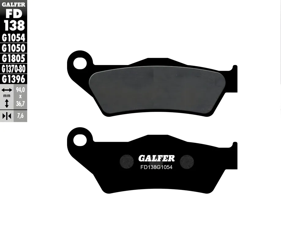 Bremsbeläge Set Galfer FD138G1054 & FD277G1054 Semi-Metall vorne & hinten für Aprilia SRV 850 ccm Billig