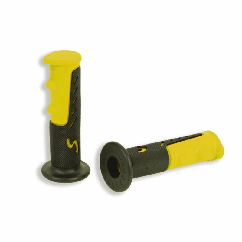 Lenkergriffe / Griffe - Pro Style - schwarz / gelb Neue Ware