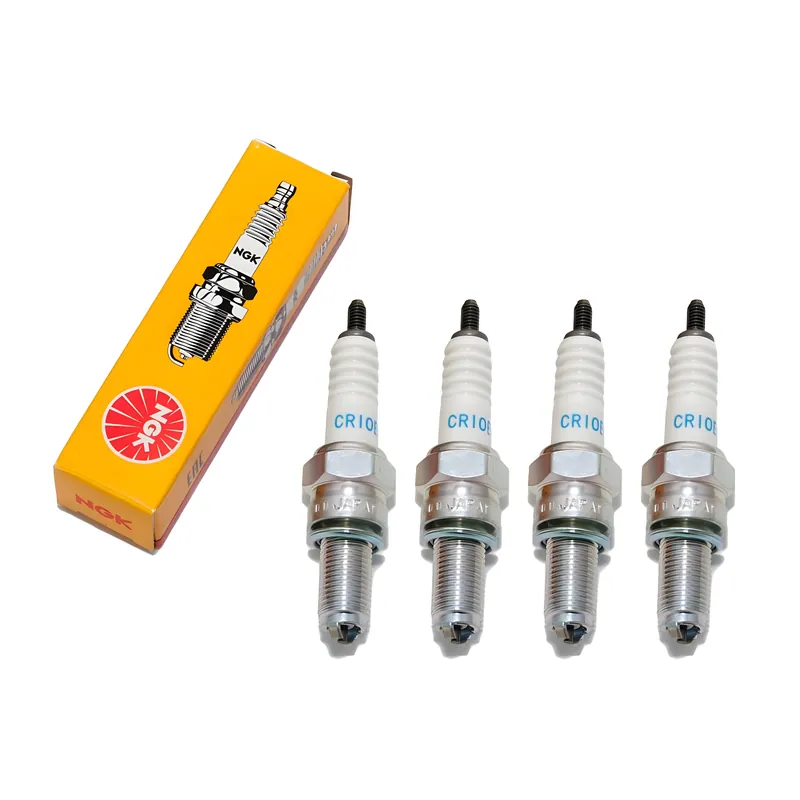 Letzte Chance Zündkerzen Set NGK 4x CR10EK Zündkerze entstört, 19,0mm Langgewinde Ø 10,0mm 2-Massen-Elektrode, 2360