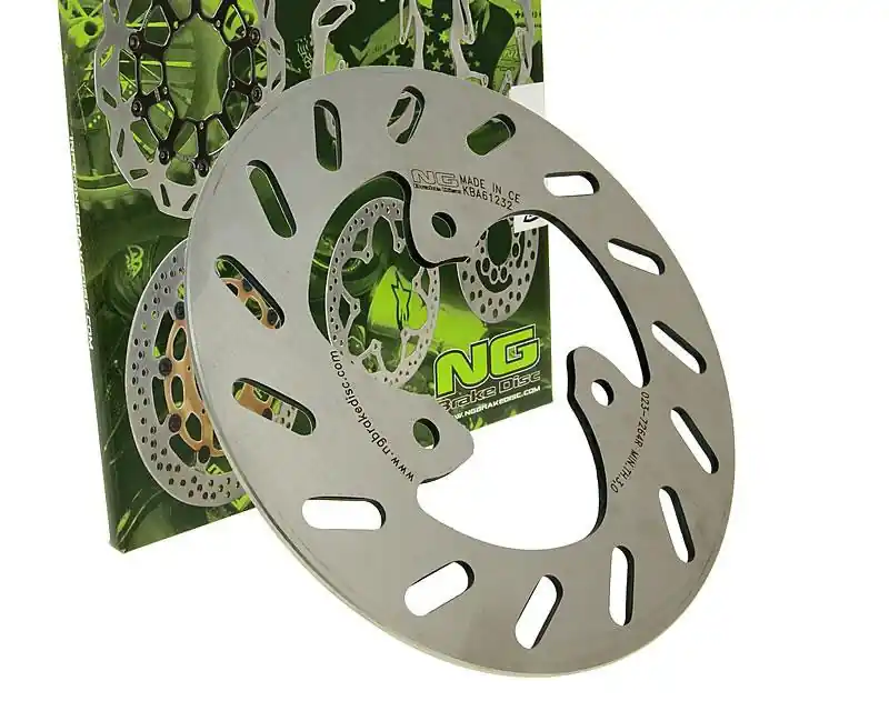 Ausverkauf Bremsscheibe NG 023 - 190 / 58 / 3,5mm 3 Loch für Piaggio Typhoon, Aprilia SR R LC Street NRG Racing TPH Yamaha Neos MC2 Sport Gilera Stalker Jog RR