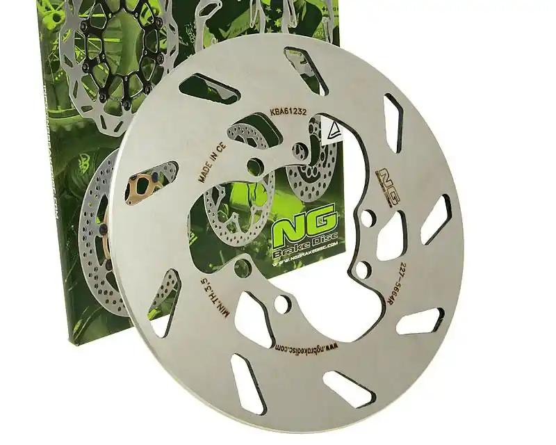 Top-Angebot Bremsscheibe NG 227 - 184 / 60 / 4mm 6 Loch für Gilera GSM H@k Enduro Zulu 50 ccm