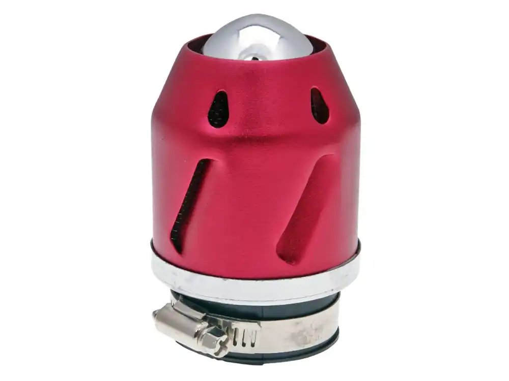 Preisknaller Luftfilter Grenade rot gerade 42mm Anschluss