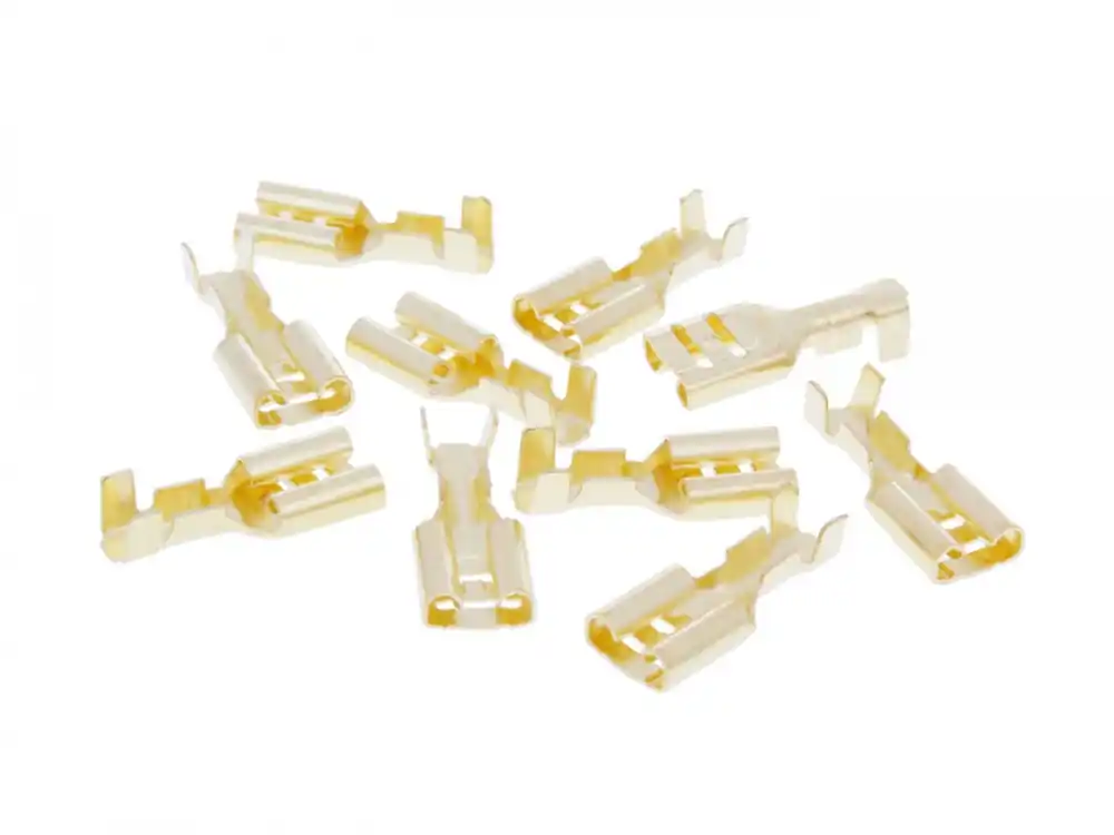 Kabelverbinder / Kabelschuh flach breit weiblich 10er Pack Schneller Versand