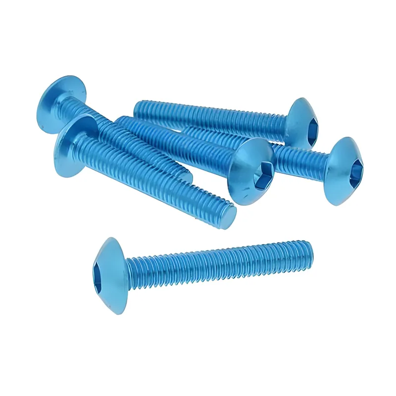 Schraubensatz 6 Stück Verkleidung blau - M5x30 Sale