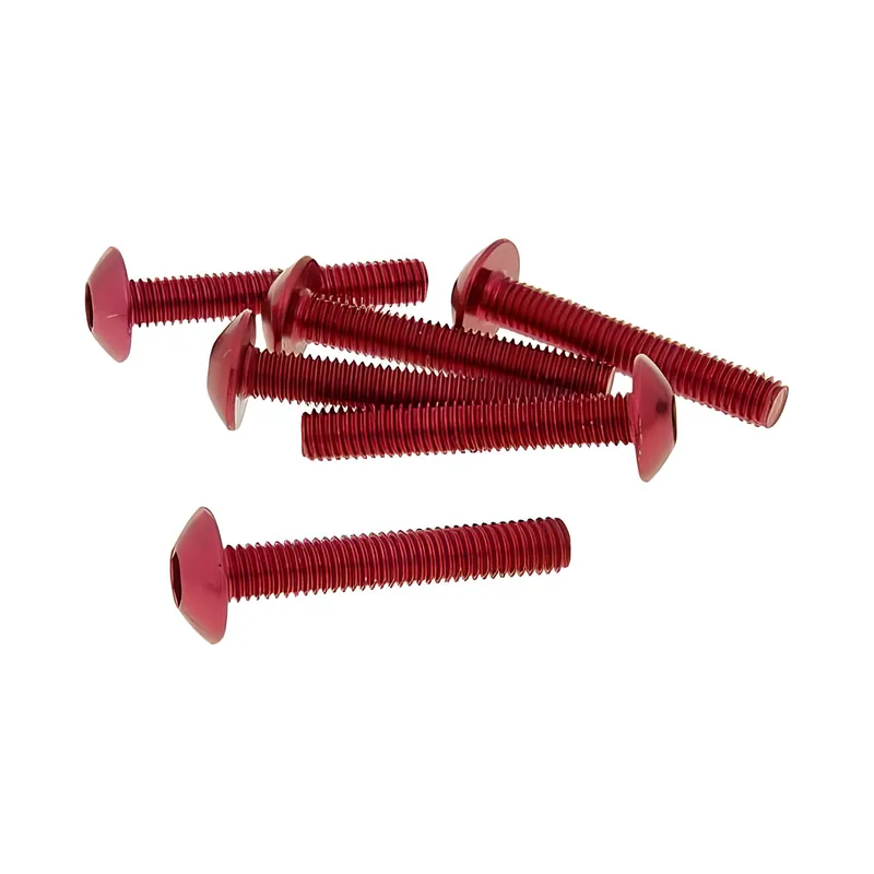Schraubensatz 6 Stück Verkleidung rot - M5x30 Must-Have