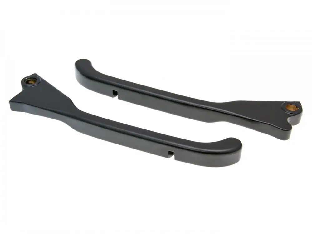 Saisonangebot Bremshebel Set Buzzetti schwarz für Piaggio Beverly, MP3, Carnaby, X8, XEvo