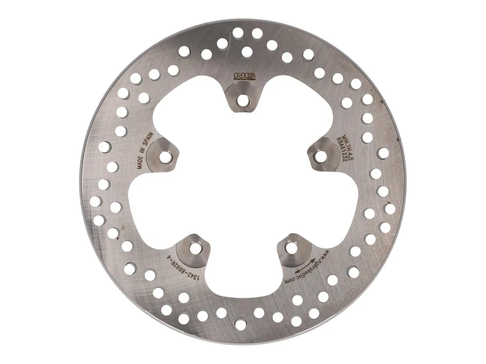 Garantierte Lieferung Bremsscheibe NG für Aprilia Caponord, Dorsoduro, Pegaso, Shiver, Piaggio Beverly, Medley 125 hinten