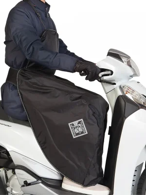 Aktuell Beinschutz Tucano Urbano LINUSCUD schwarz für Emco Vip / Tikgreen Tilscoot