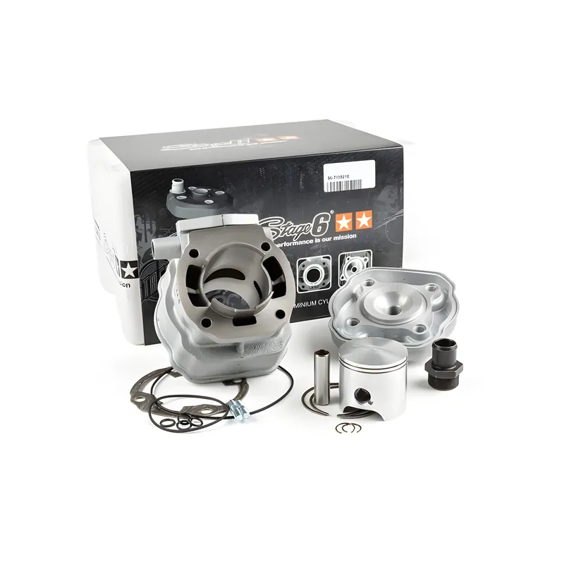 Begrenztes Angebot Zylinderkit 77ccm Stage6 Streetrace Grauguss für Derbi Euro 2