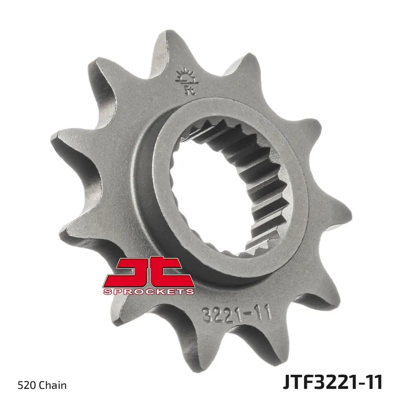 Top-Seller Ritzel JT Sprockets 520 11Z feinverzahnt Innendurchmesser 22,7mm / 25mm für Polaris Scrambler X Freedom Trial Boss Blazer 330 / 500 ccm