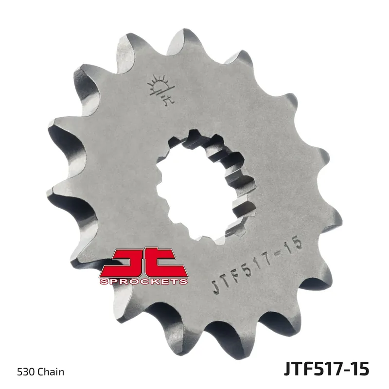 Bestpreis Ritzel JT Sprockets 530 15Z feinverzahnt Innendurchmesser 24mm / 28,7mm für Kawasaki ZR Zephyr ZZR ABS ZX-12 R GPZ F Performance Sport 750 - 1400 ccm Bj. 1984 - 2020