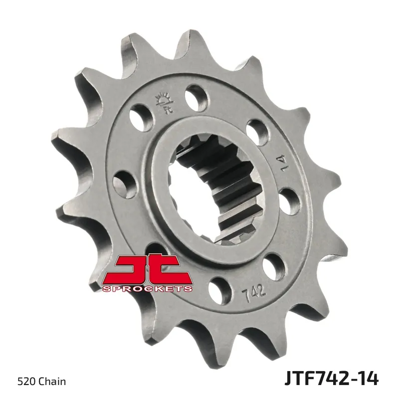 Ritzel JT Sprockets Racing 520 14Z feinverzahnt Innendurchmesser 22mm / 25mm für Ducati Monster Dark S Scrambler Sport Special Hypermotard SP R Evo Supersport Bj. 2001 - 2022 Sofort Bestellen