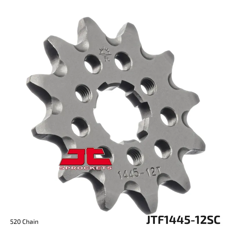 Ritzel JT Sprockets Racing 520 12Z grobverzahnt Innendurchmesser 18mm / 22mm für Kawasaki KX 125 ccm Bj. 1994 - 2008 Neue Kollektion