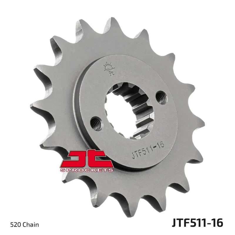 Ritzel JT Sprockets 520 16Z feinverzahnt Innendurchmesser 21,6mm / 25mm für Kawasaki KLR Tengai KLX R 650 ccm Bj. 1990 - 2004 Abverkauf