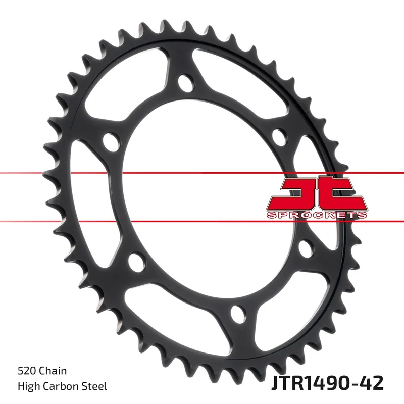Kettenrad JT Sprockets 520 42Z Innendurchmesser 120mm Lochkreis 140mm für Suzuki GSX-R, Kawasaki W EN C 250 - 800 ccm Bj. 1989 - 2017 Preiswert