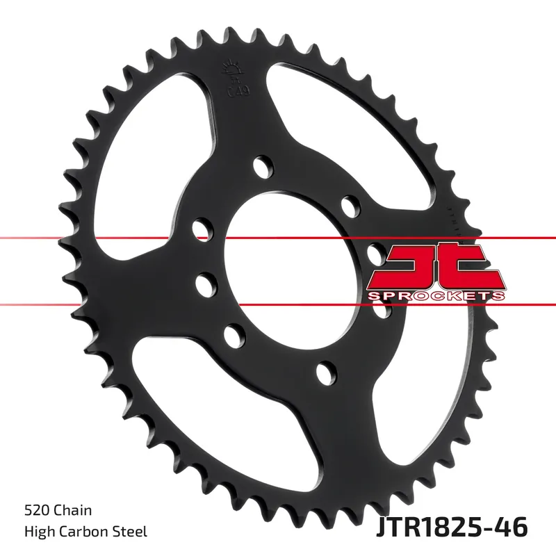 Neuheit Kettenrad JT Sprockets 520 46Z Innendurchmesser 76mm Lochkreis 100mm für Suzuki GSX-R K.L.M.N W P.R DR Big VL Intruder LC 250 - 1100 ccm