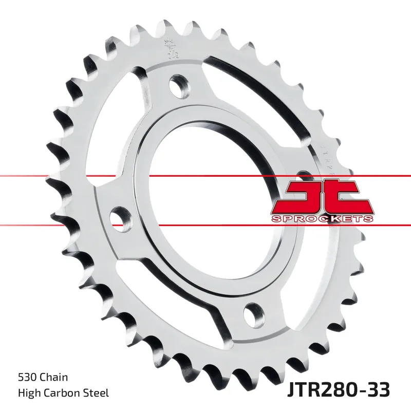 Kettenrad JT Sprockets 530 33Z Innendurchmesser 74mm Lochkreis 110mm für Honda CB T 500 ccm Bj. 1975 - 1976 Must-Have