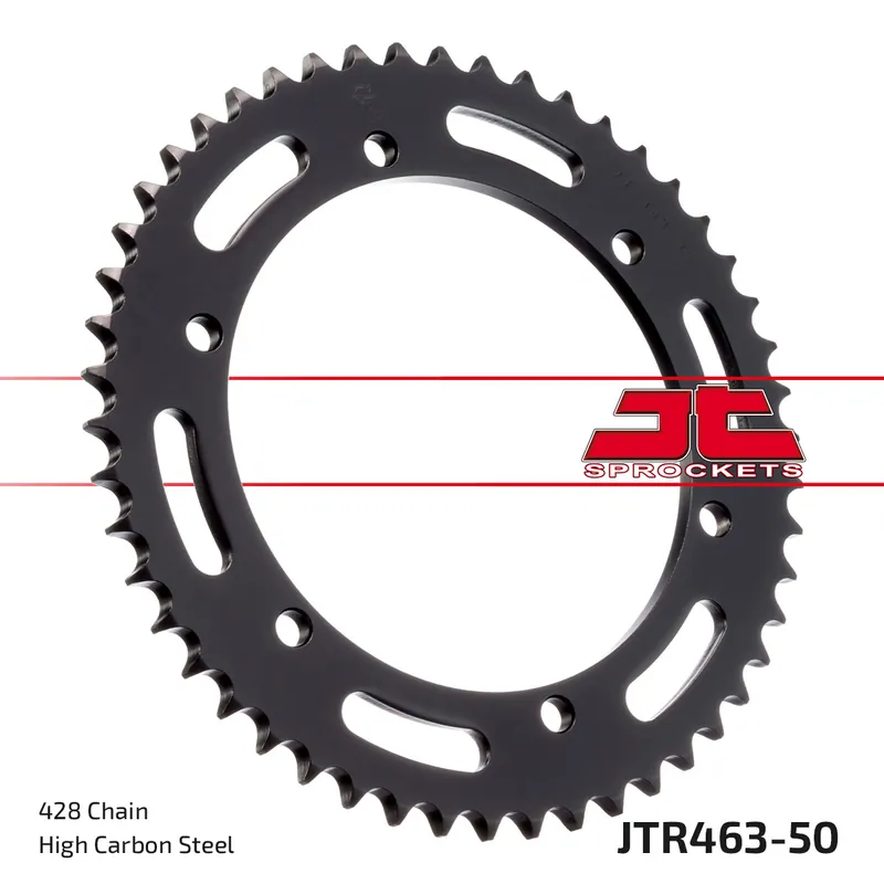 Schnäppchen Kettenrad JT Sprockets 428 50Z Innendurchmesser 134mm Lochkreis 150mm für Kawasaki KMX 125 ccm Bj. 1991 - 2003