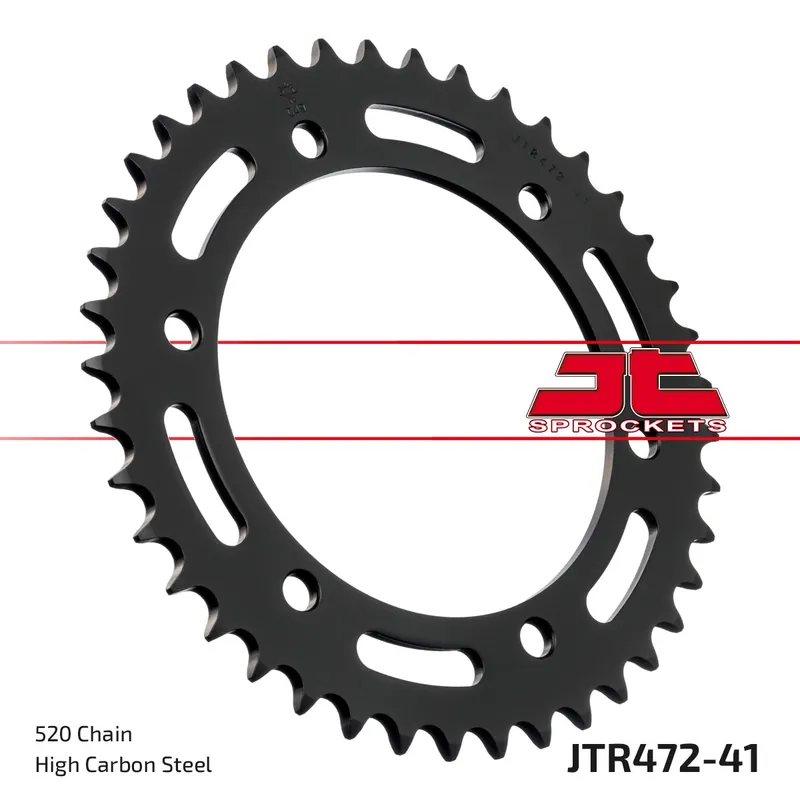Zertifiziert Kettenrad JT Sprockets 520 41Z Innendurchmesser 134mm Lochkreis 156mm für Kawasaki KR1 250 ccm Bj. 1988 - 1992