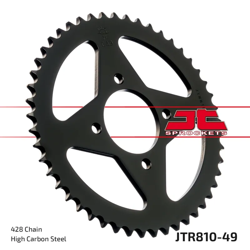 Neu Im Sortiment Kettenrad JT Sprockets 428 49Z Innendurchmesser 58mm Lochkreis 78mm für Hyosung GV Aguila Classic GA F 4V Cruise II DelLuxe, Keeway RKV Suzuki GS S SU