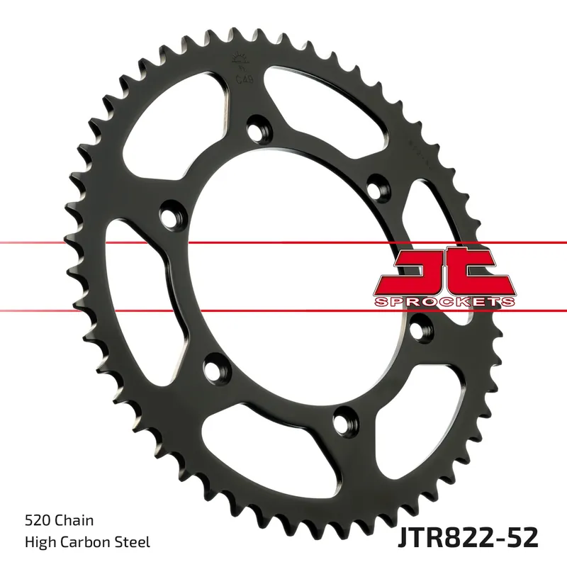 Sonderangebot Kettenrad JT Sprockets 520 52Z Innendurchmesser 136mm Lochkreis 156mm für Husqvarna SM S TE R SMR, Beta RR Gas EC FSE WRE Supermotard Suzuki DR SH SE Bj. 1976 - 2021