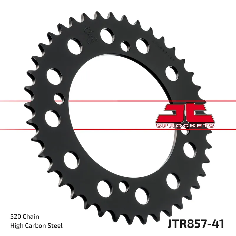 Kettenrad JT Sprockets 520 41Z Innendurchmesser 125mm Lochkreis 145mm für Yamaha XV Virago S, MuZ / MZ Baghira Black Panther Streetmoto XT E Z Tenere Bj. 1982 - 2016 Bestseller