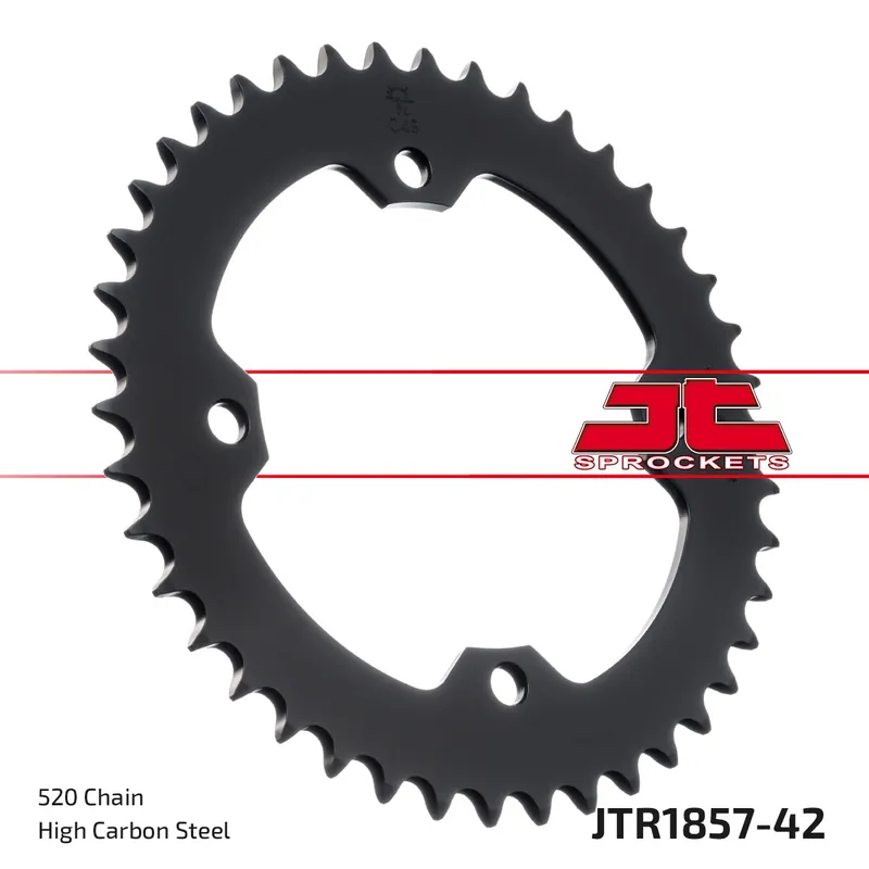 Geprüft Kettenrad JT Sprockets 520 42Z Innendurchmesser 125mm Lochkreis 145mm für Yamaha YFZ Performance Race R X Special Bill Balance, SMC Black Hawk S YFM