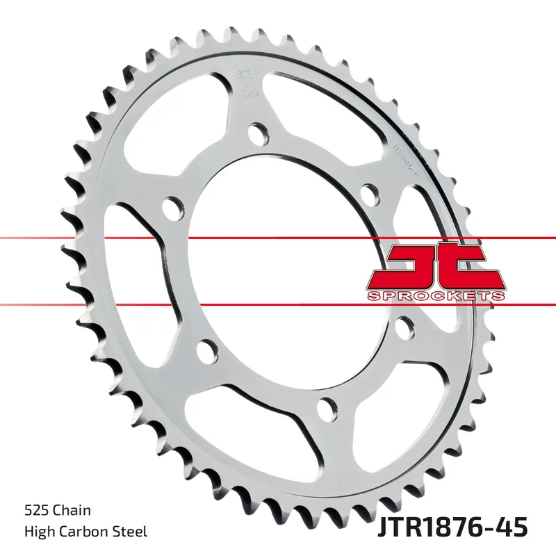 Heißes Angebot Kettenrad JT Sprockets 525 45Z für Yamaha YZF-R6 MT-09, Suzuki GSX-R 600 - 1000 ccm Bj. 2005 - 2022