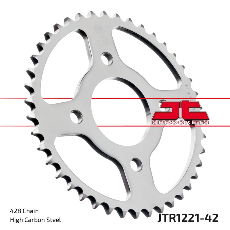 Kettenrad JT Sprockets 428 42Z Innendurchmesser 58mm Lochkreis 90mm für Honda CBR R CBF CB F 125 ccm Bj. 2011 - 2020 Kracherpreis