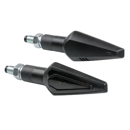Markenprodukt Blinker Lampa Nicon Halo 10W schwarz mit Zulassung universal für Motorrad und Motorroller