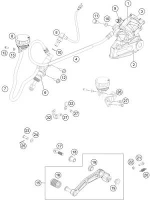Preiswert BREMSSCHLAUCH HINTEN