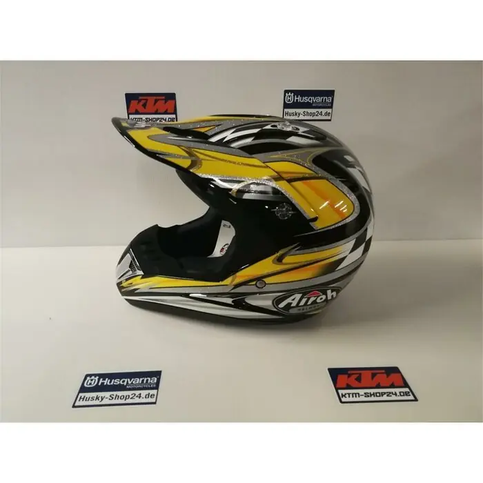 Airoh Runner Schwarz Gelb Silber Sonderangebot