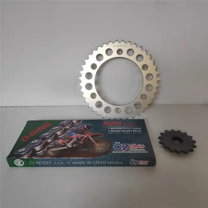 Kettenkit LC4 Supermoto & Enduro 14 38 Aluminium Nur Für Kurze Zeit